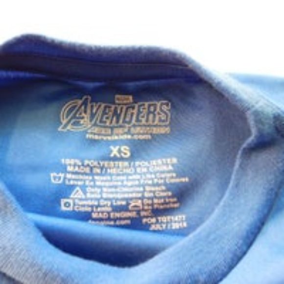 Marvel Avengers Age of Ultron Shirt Size XS NEW - Picture 3 of 4